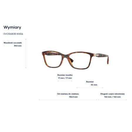 Vogue 0VO 5680B W656